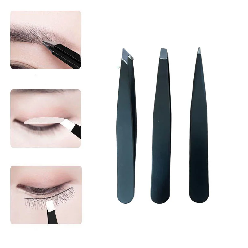 

3 шт., зажимы для бровей из нержавеющей стали