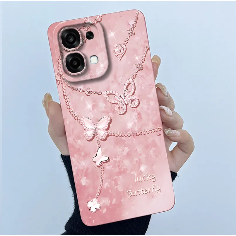 Floral Oil Painting Silicone Shockproof Phone Case - Fashion Simplicity Design