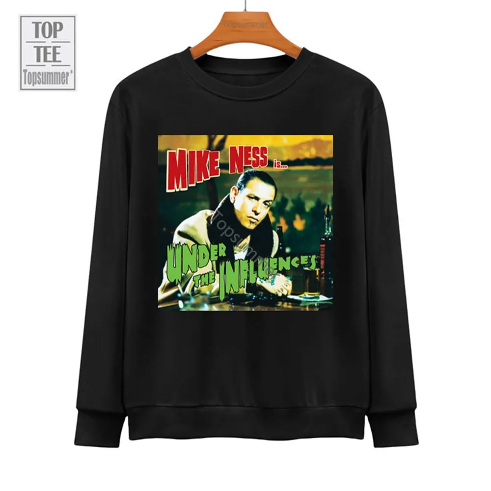 

Under The Influences Album Hoodie Mike Ness Tour Sweatshirts Teens Pop Stylish Black Sweatshirt