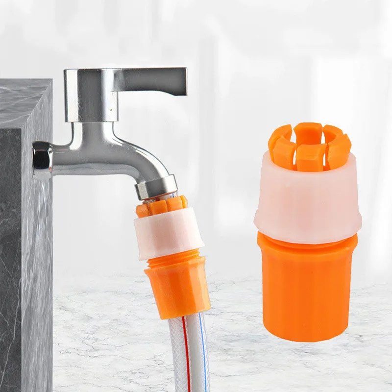 

Faucet Connector Hose Hardening Pipe Plastic Water Pipe Quick Connector Conversion Connect To Car Wash Gun Accessories
