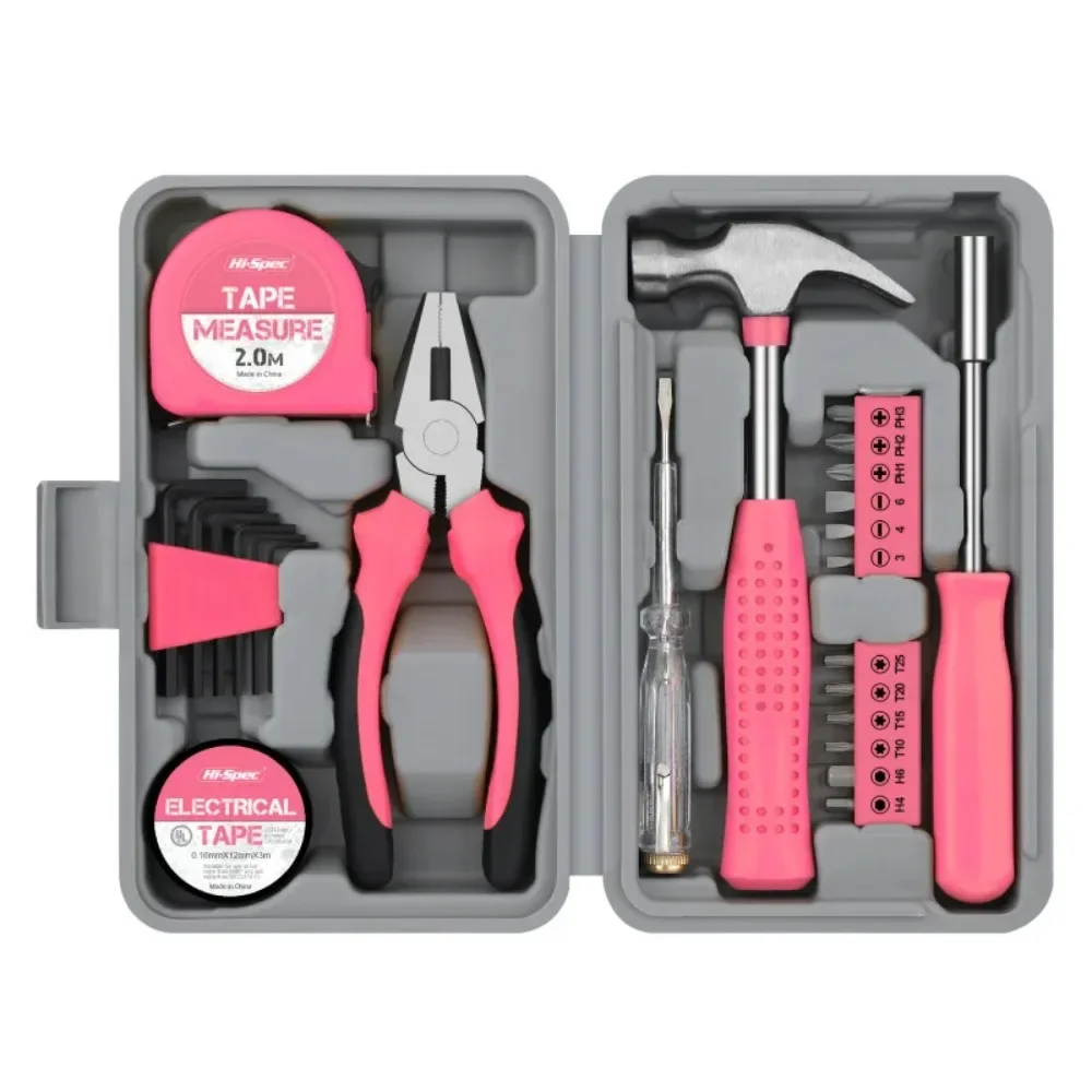 Multifunctional Home Repair Hand Tools Set Multiple Specifications Pliers Tape Measure Hammer Wrench Screwdriver with Boxes