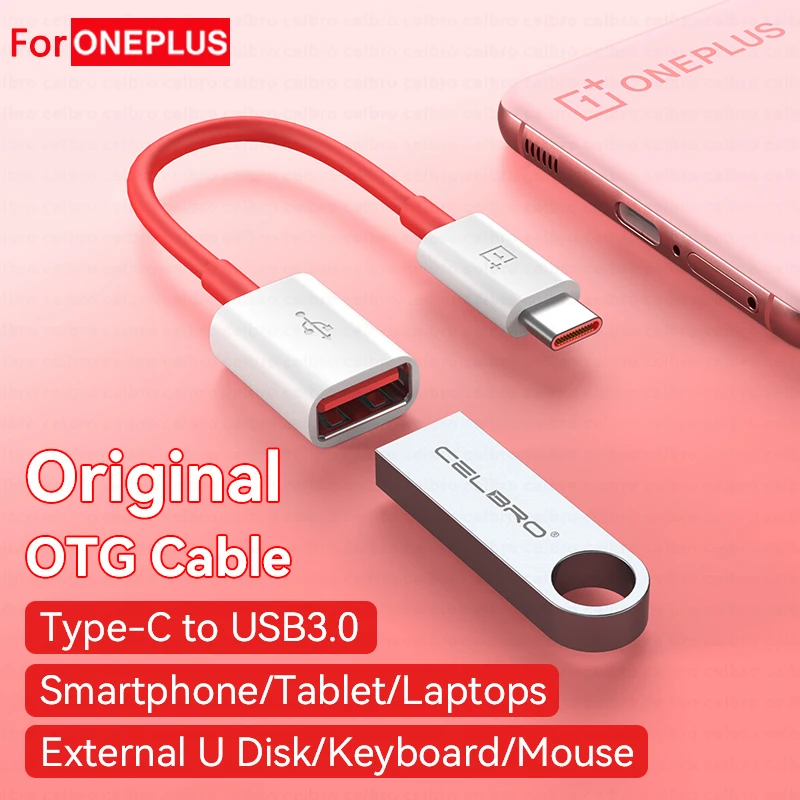 cilia cabriolet jernbane Oneplus Original Usb A To Type C Male Adapter Otg Connector Cable One Plus  10 Pro Nord Ce 2 5g 9r 9 8t 8 Pro 7t Tipo C Converter - Mobile Phone  Adapters & Converters - AliExpress