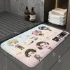 Anime SPY X FAMILY Floor Mat Doormats Home Carpet Foot Mat Bathroom Absorbent Mats Anti-Slip Mats Home Decor Supplies 3