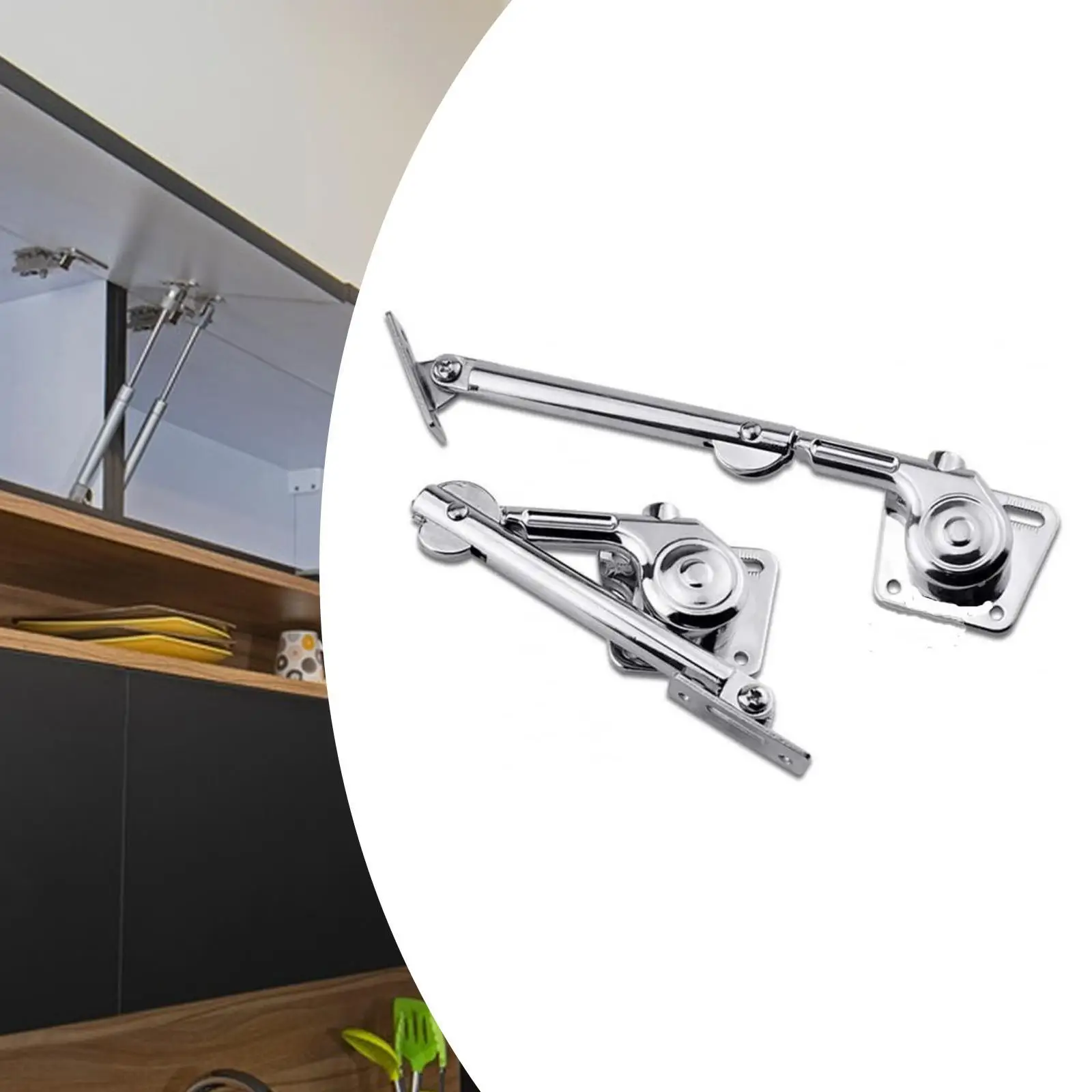 2Pcs Pneumatic Support Hydraulic Rod Sturdy Heavy Duty Replace Parts Multifunctional Accessories for Toy Box and Upward Top