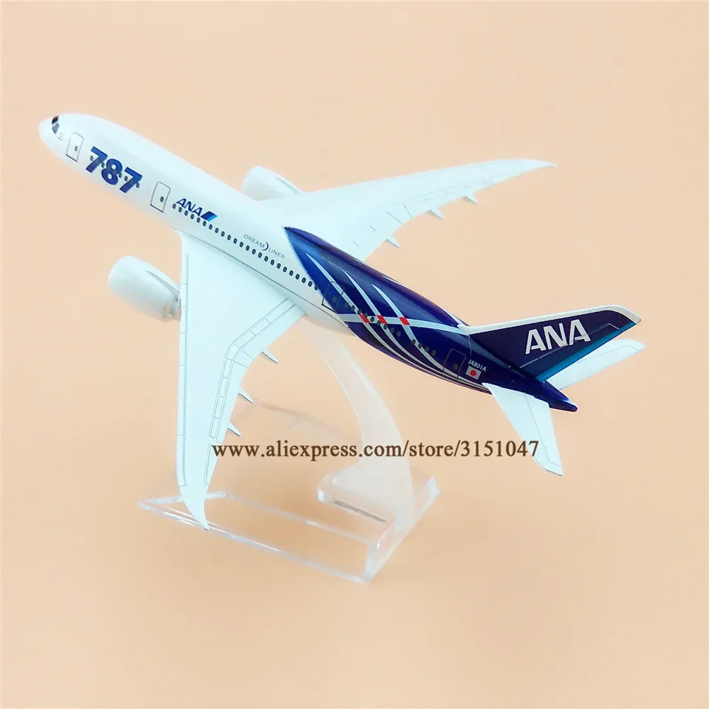 

16cm Air Japan ANA B787 Boeing 787 Airways Airlines Metal Alloy Airplane Model Plane Diecast Aircraft