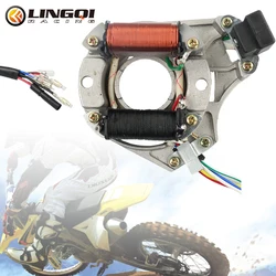 LINGQI RACING DY100 Magneto Coil Applicable To 70-110cc ATV And Off-road Motorcycles The Rotor Starts The Power Generation CDI