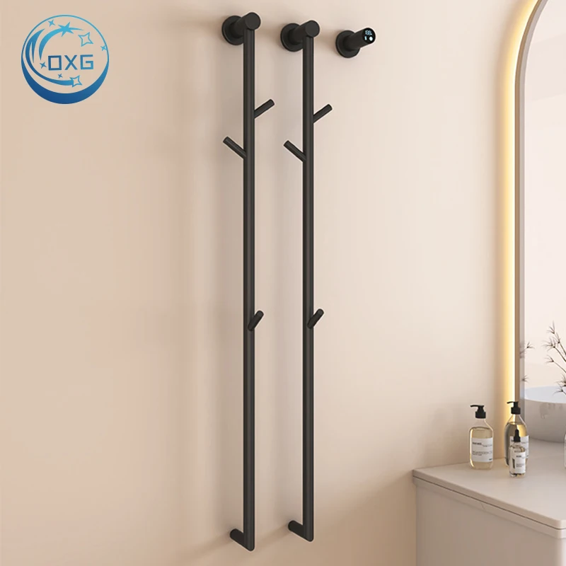 Electric Towel Rack Heating Towel Holder Thermostatic For Bathroom