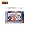 Bburago 1:18 KTM 450 SX-F Factory Edition 2018 Simulation Alloy Motorcycle Model Toy Car Gift Collection 3