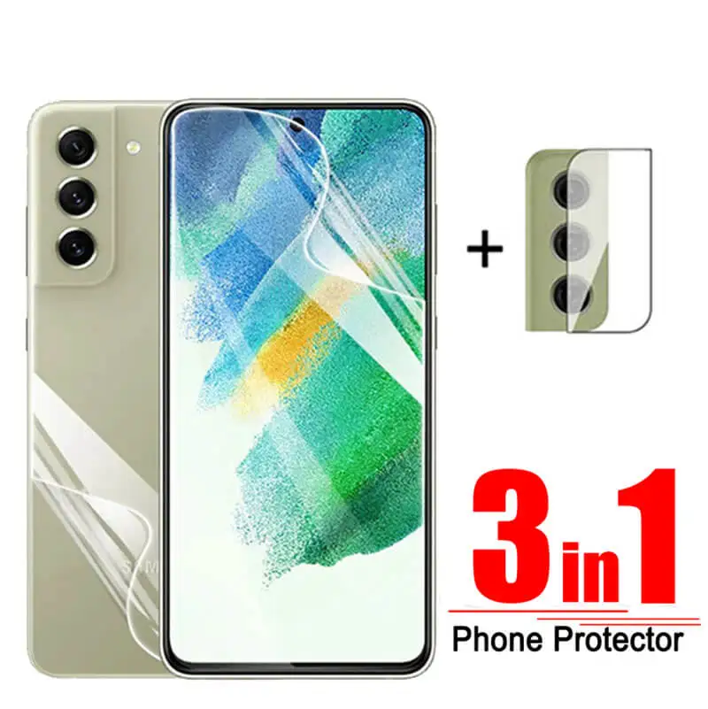 Pellicole Hydrogel Per Samsung S21 Fe Proteggi Schermo Vetro Protettivo Per Samsung S20 Fe S21Fe S 21 Fe S 21Fe S21 Fe Vetro Della Fotocamera
