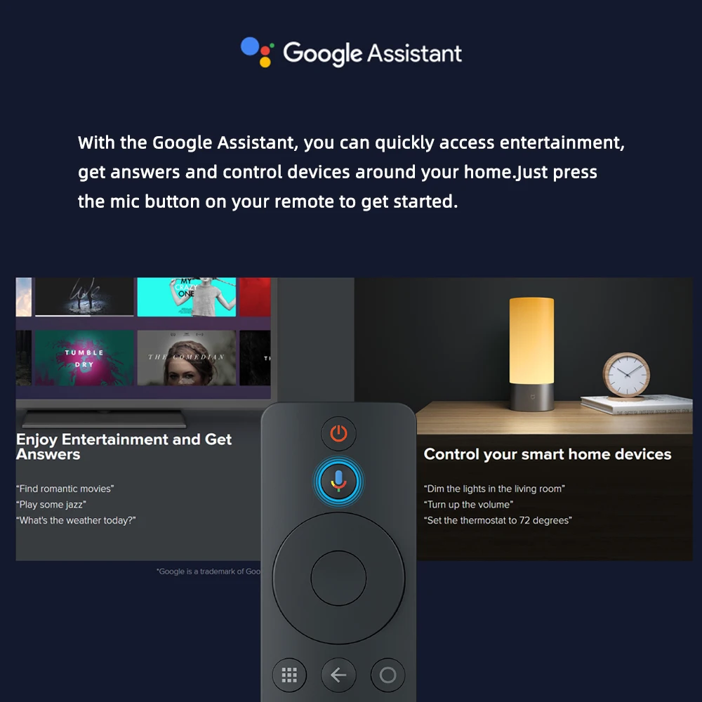 Xiaomi Mi Box S 4K HDR Android TV with Google Assistant Remote Streaming  Media Player 