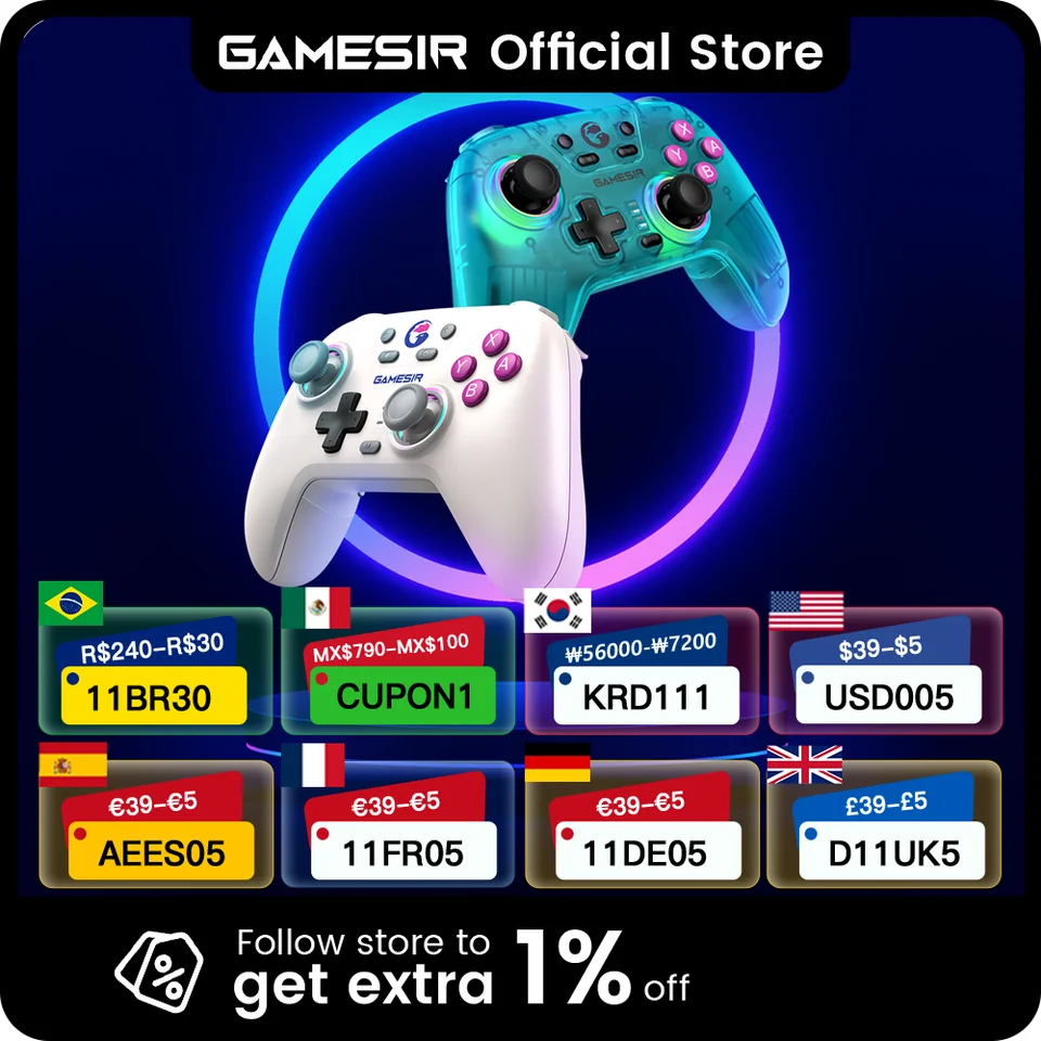 GameSir Nova Wireless Bluetooth Game Controller
