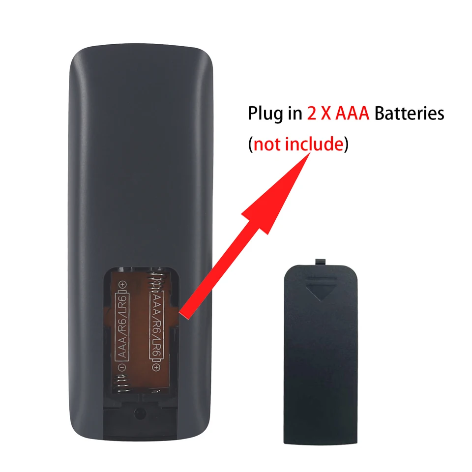 XRT112 Replacement Remote For VIZIO Smart TVs | Compatible With D500I-B1, E24-C1, E400I-B2 & 100+ Models