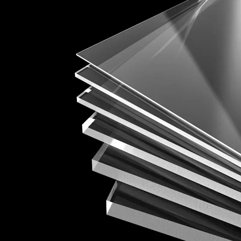 PC Sheet Transparent Plastic Plate Polycarbonate Board Flame Retardant Anti-oxidation Corrosion Resistance 2/3/4/5mm Car Ceiling