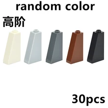  30PCS DIY Building Blocks Slope 75° 2x1x3 Thick Figure Bricks Educational Creative Toys for Children Size Compatible With 4460 