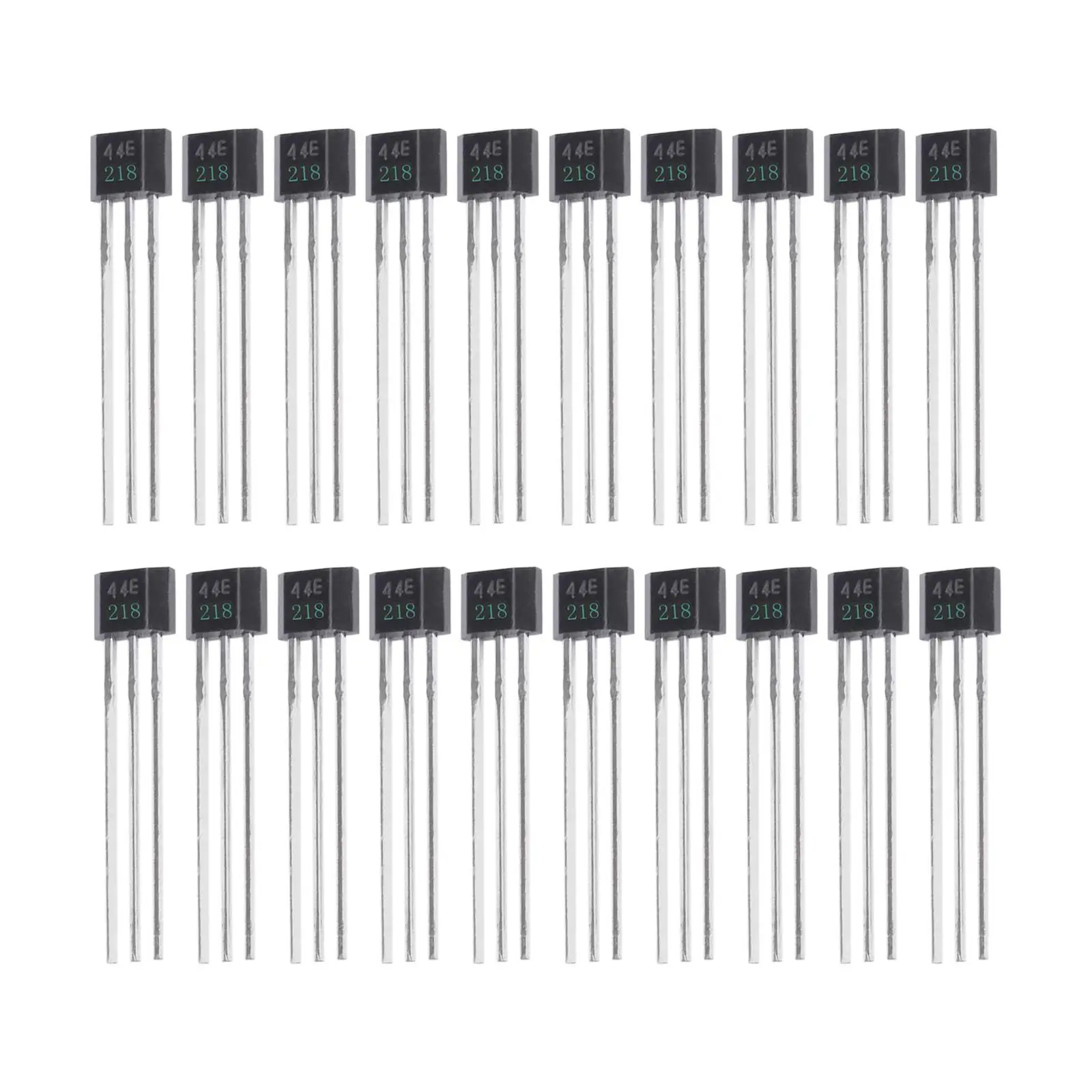 

20Pcs to-92UA 44E Hall Effect Sensor Switches Professional Portable for Small Household Appliances Electric Vehicle Motor Repair