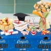 220x130cm Graduation Party Decorations Disposable Tablecloth 2025 Graduation Decors Congrats Grad Party Table Cover Supplies 4