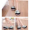 Halloween Zombie Big Mouth Funny Thickened Cloth Bottom Non-Slip Bottom Slippers Women Men Warm Cartoon Cotton Slippers Shoes 4