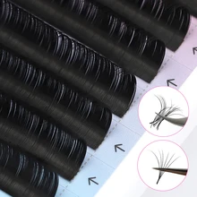 

RUJADE 6-20mm Mix Long False Eyelash Individual Eyelash Extension Black Mink Volume Lashes Fake Cilios Soft Lower Lash Extension