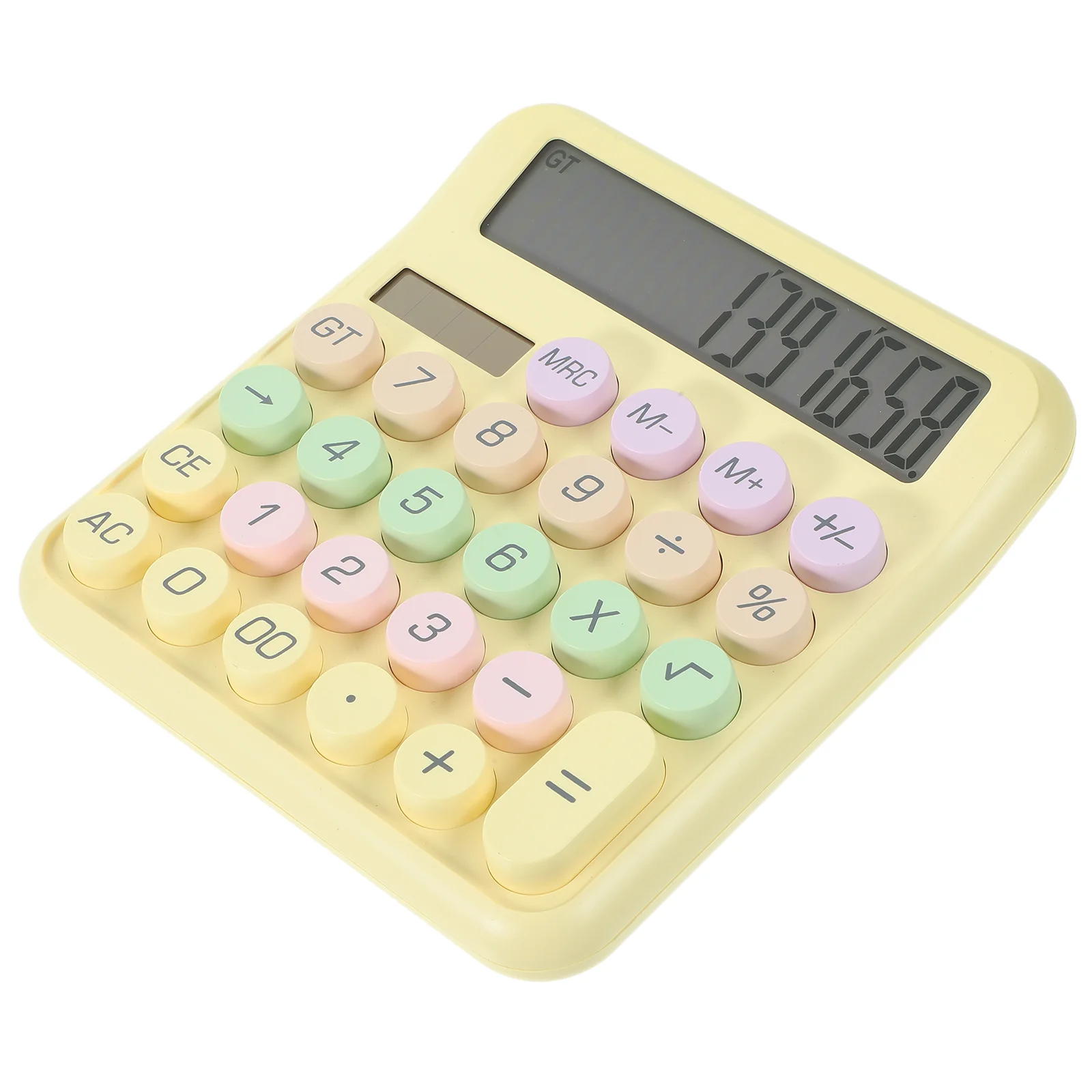 

Calculator Basic Convenient Students Decorative Office Portable Keychain Colored Pocket Candy