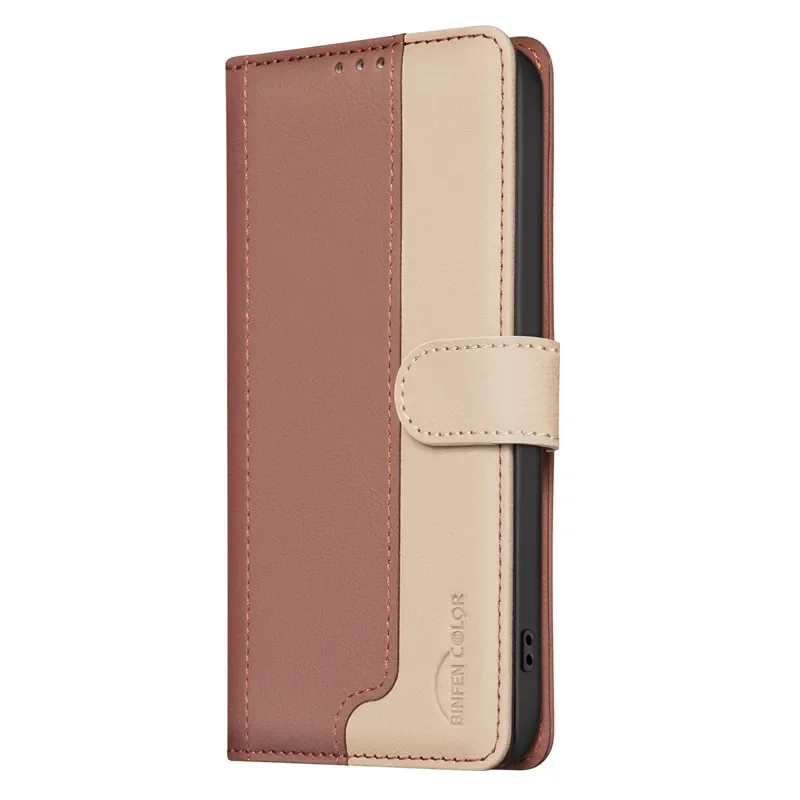 Leather Wallet Flip Case - Elegant Protective Cover
