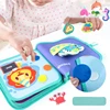 Baby Books Montessori Toys Toddler Travel Activity Reusable Sticker Soft Cloth Book 0 to 2 Years Kids Busy Book Educational Toys 1