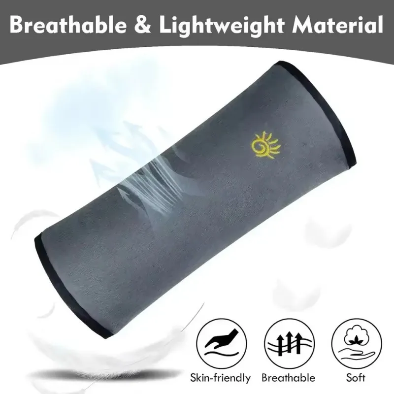 Child Safety Shoulder Guard Belt Suede PP Cotton Car Seat Accessory