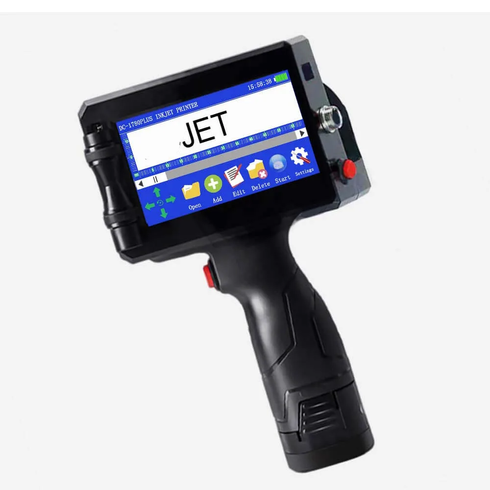 

AIX Bottle Logo Printing Machine Code Dater Inkjet Handheld Printer With Mutli Languages