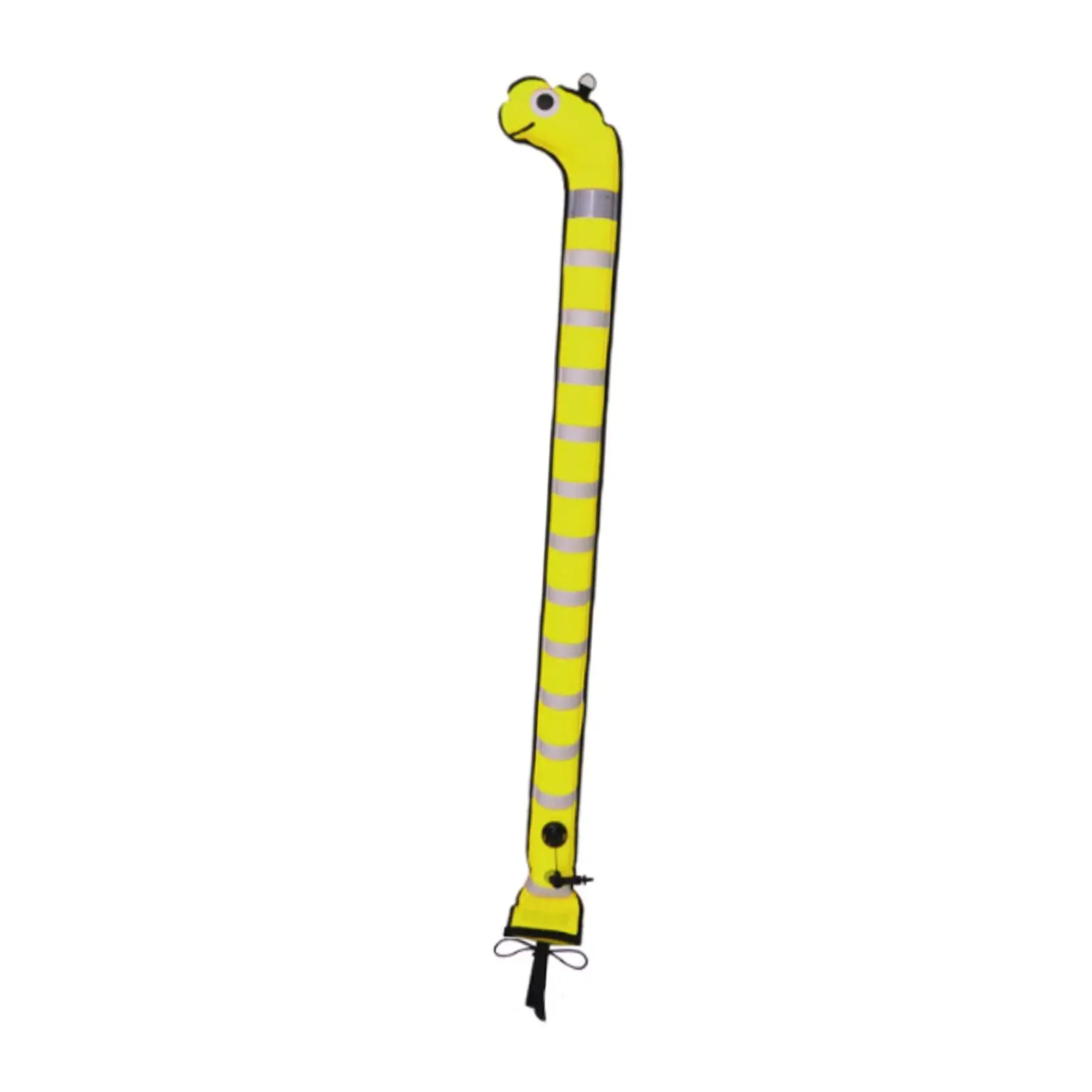 Surface Marker Buoy Snorkeling Marking Location of Divers High Visibility with Reflective Strip Scuba Surface Marker Signal Tube