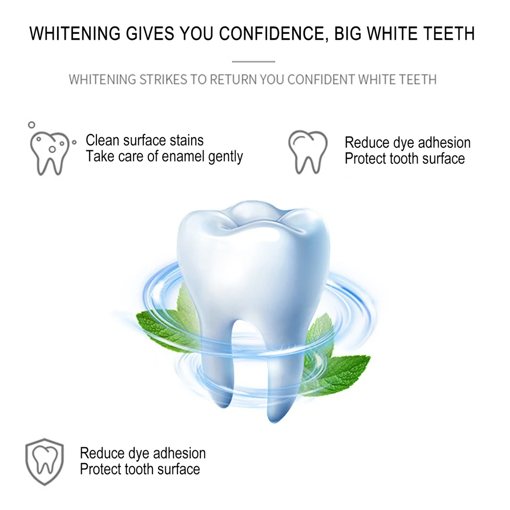Bamboo Charcoal Toothpaste Teeth Whitening Deep Clean Remove Tooth Stains Oral Hygiene Care Products