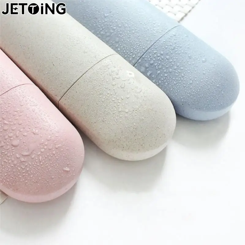 Large Toothbrush Tube Cover Case Cap Fashion Plastic Suitcase Holder Baggage Boarding Portable Organizer Travel Accessories