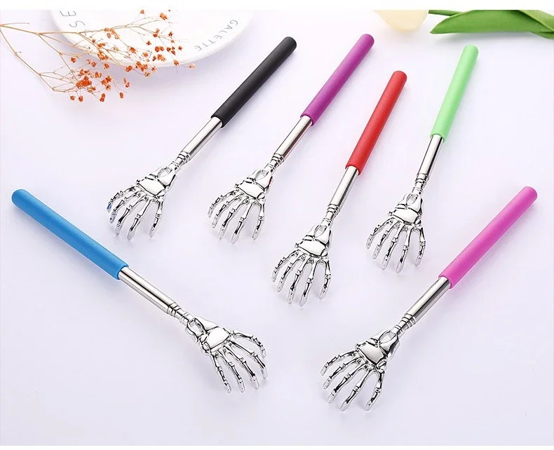 Ultimate Telescopic Stainless Steel Back Scratcher - Adjustable Claw for Relaxation & Comfort