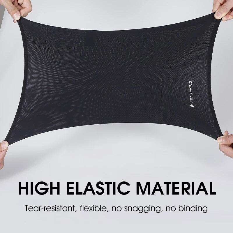 WEST BIKING Summer UV Protection Cycling Scarf Bicycle Face Mask Running Headbands Men Motorcycle Bandana Cooling Sport Gear