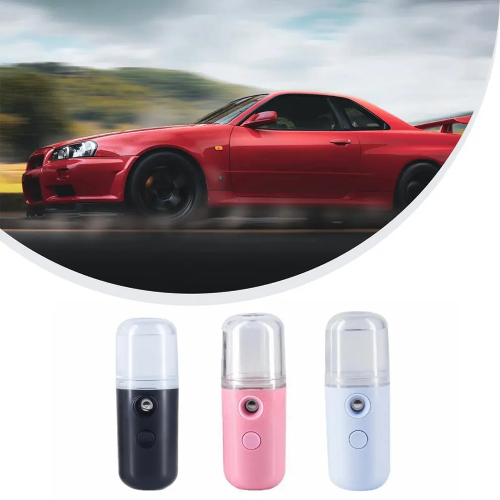30ml Car Air Humidifier Mini Nano Facial Sprayer USB Nebulizer Purifier Aromatherapy Essential Oil Diffuser Water Replenishment