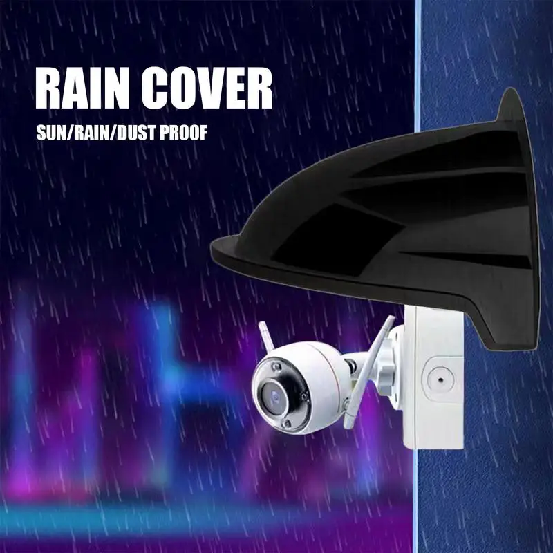 Wall Security Camera Shade Dust-Proof Security Camera Protector For Wall Indoor Or Outdoor Use Safety Protective Roof For