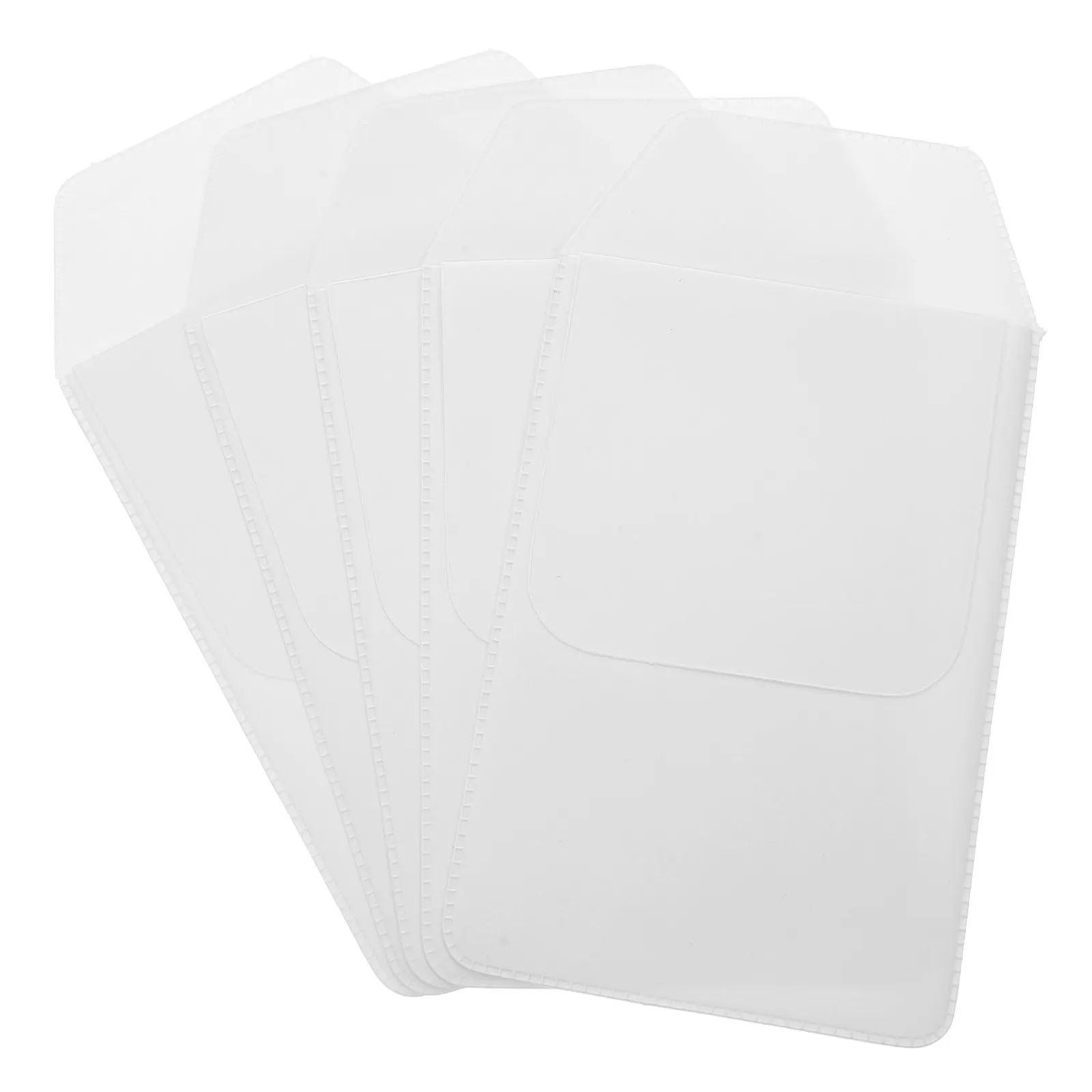 5Pcs 포켓 주최자 펜 홀더 남성 여성을위한 PVC 셔츠 포켓 보호대 간호사 의사 다목적 파우치 슬리브