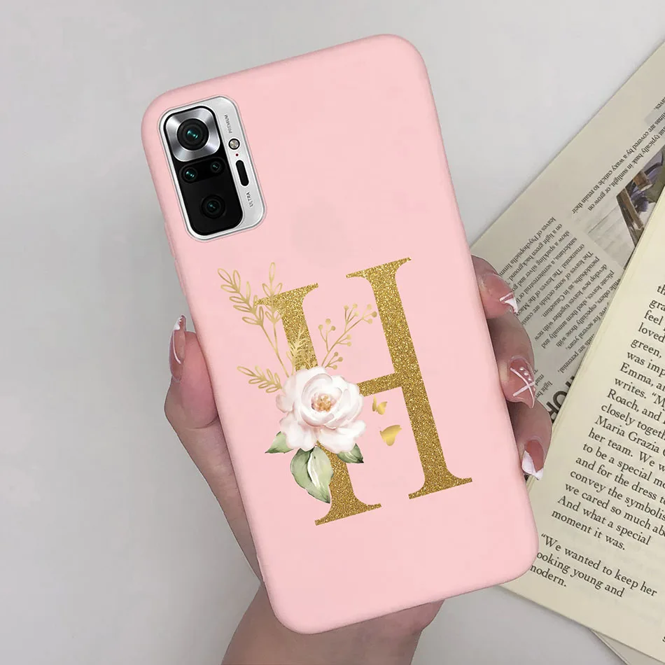 Adorable Alphabet Soft Silicone Protective Phone Cover – Ultra Thin and Slim Design