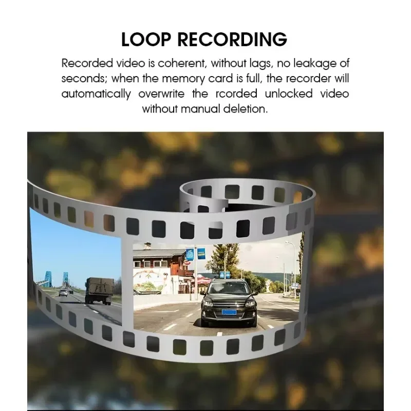 2024년 히트 상품 9.66인치 터치스크린 클립형 블랙박스 DVR 차량용 블랙박스 고품질 주행 기록 장치