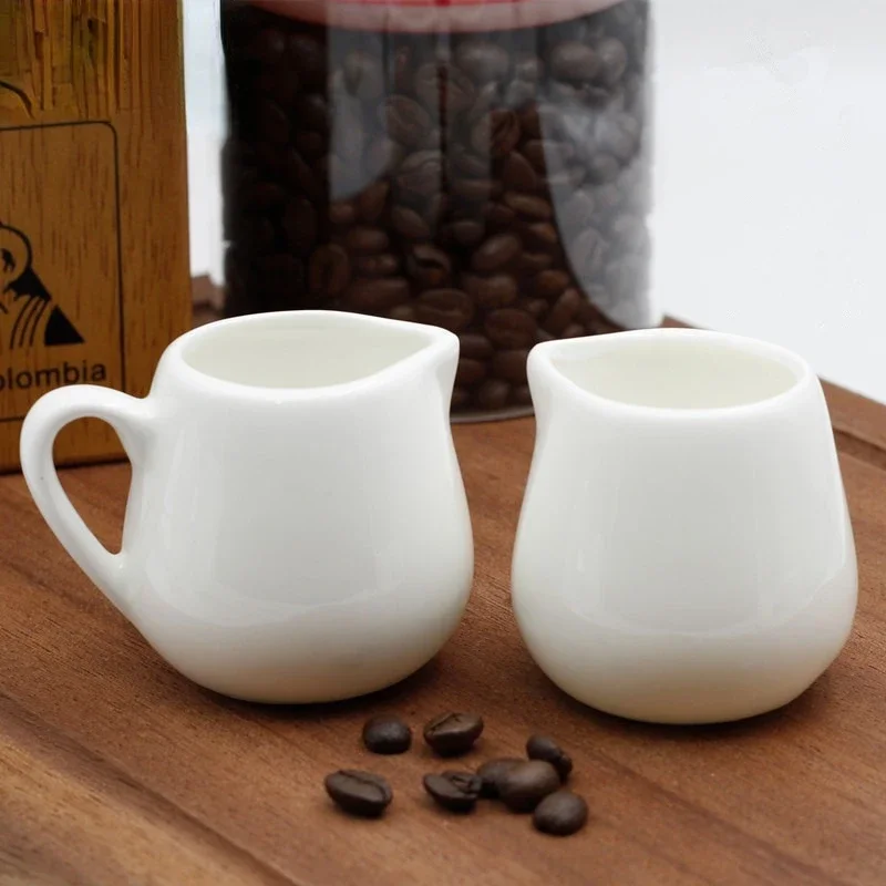 Milk frother jug milk frothing jug european afternoon tea cafe coffeeware ceramic milk jug barista coffee maker tools pitcher cup