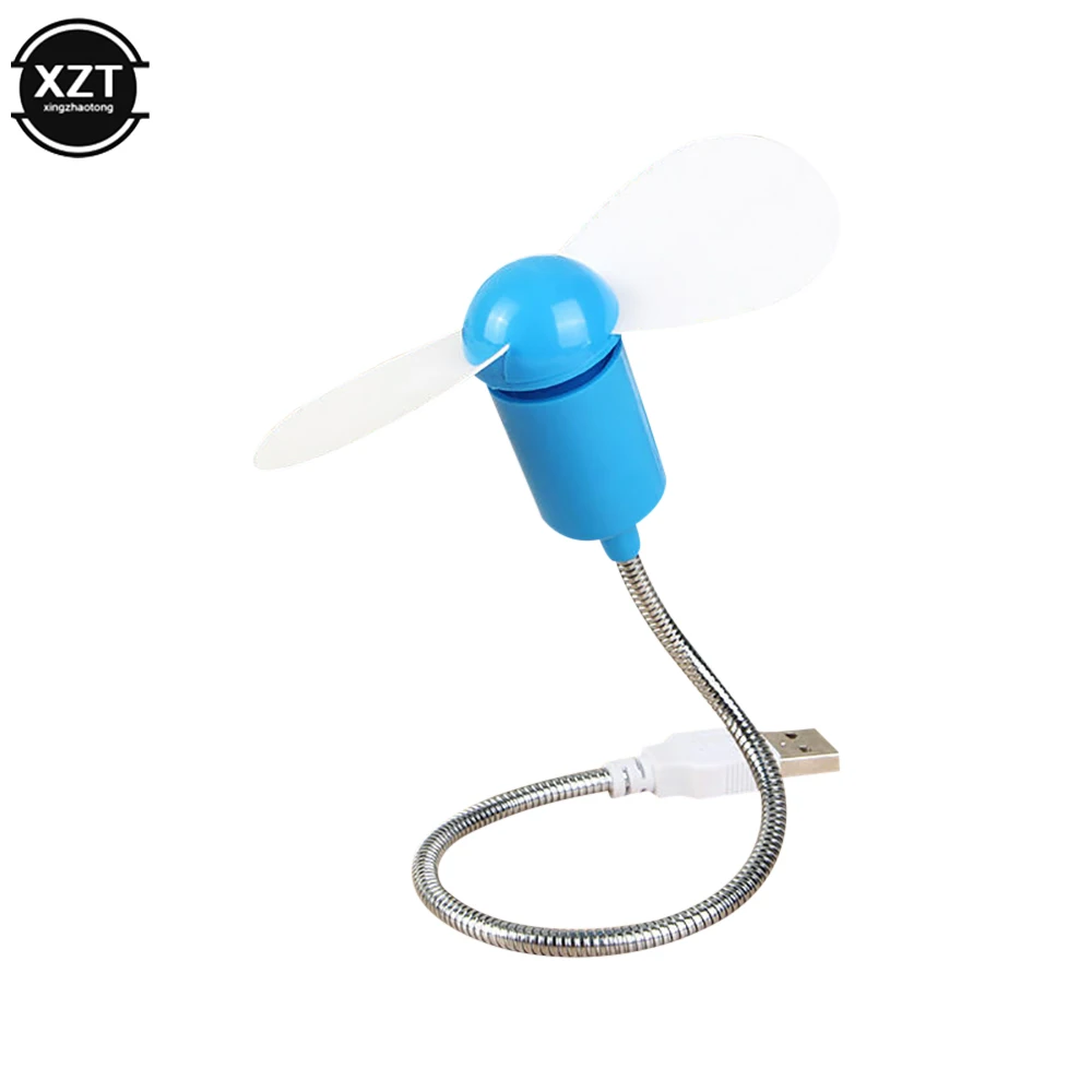 Handheld Fan Mini Snake Fan Silent Soft Leaf Fan Computer Usb Bendable Freely Mini Soft Leaf Snake Silent