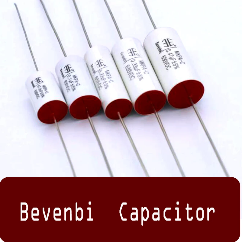 2PCS Original imported Bevenbi Poleless Capacitor MKP Polypropylene Speaker Divider Fever Capacitor mkpa-c 100V 250V 400V 50pcs lot bevenbi mkpa c series 400v frequency divider metallized polypropylene film hifi end audio fever capacitor freeshipping