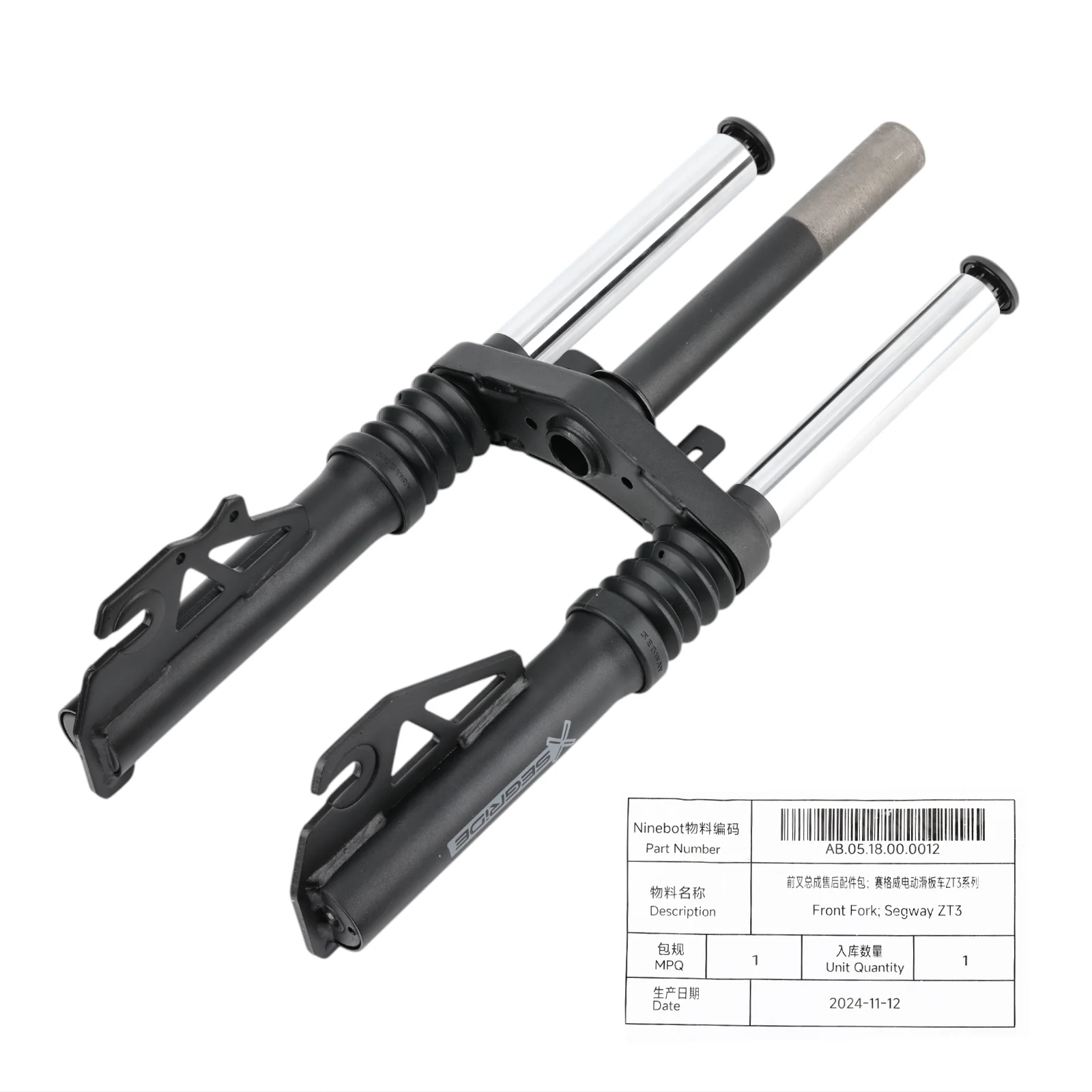 Fourche Avant Amortisseur Hydraulique Pour Xiaomi M365 Pro/Pro2 - Amélioration Suspension Trottinette