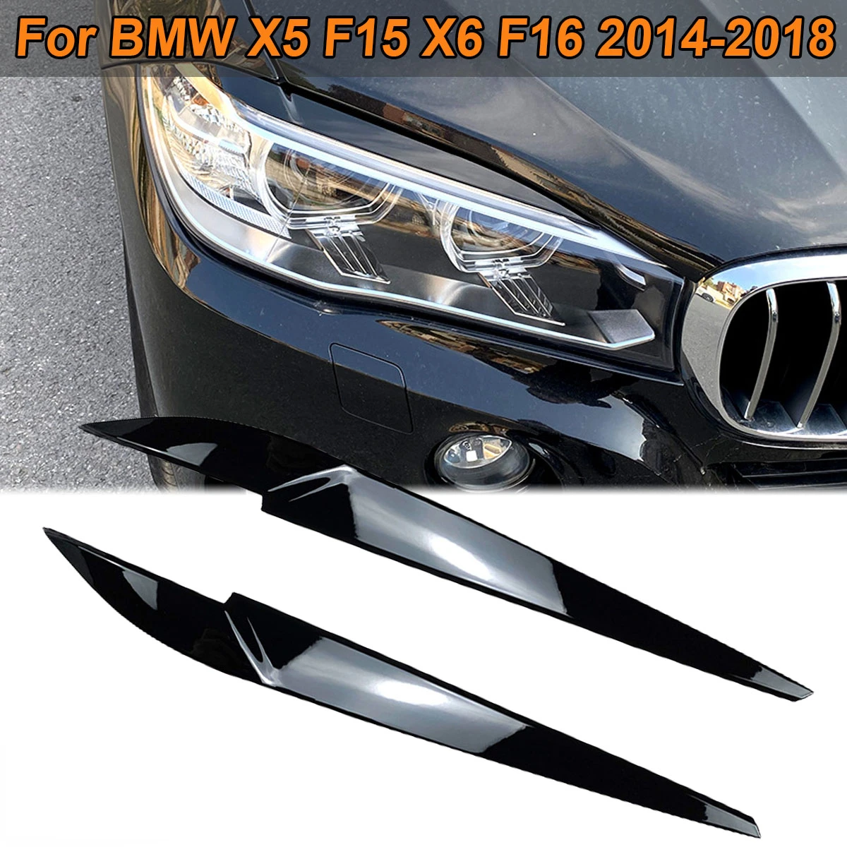 

2 шт./комплект, защитные наклейки для передних фар BMW X5 F15 X6 F16 2014-2018