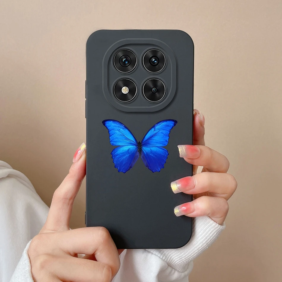 Fashionable Soft Liquid Silicone Phone Case for Xiaomi Redmi Note 14 Pro Plus