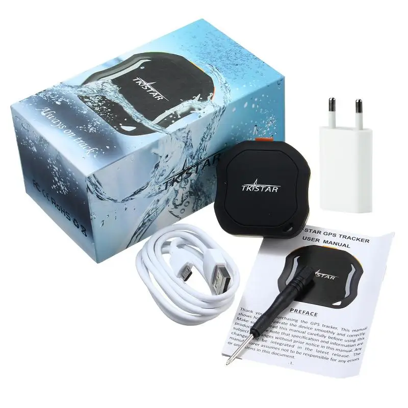 

Mini GSM GPS Tracker Waterproof Child Pet Real-Time Tracking Device SOS Alarm Call Car Over Speed Alert For Android IPhone