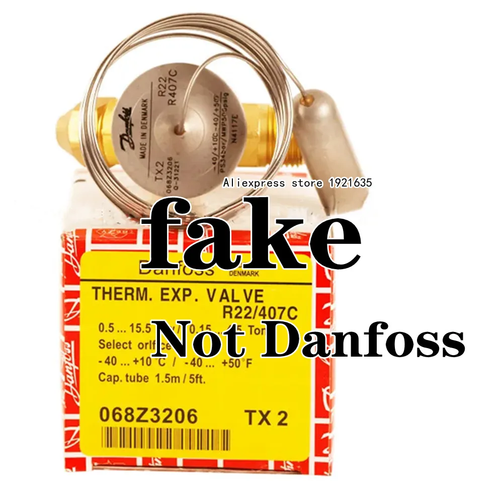 Original DAN.FOSS T2/TES2 068Z3346 068Z3206 068Z3403 068Z3209 Thermal Expansion Valves