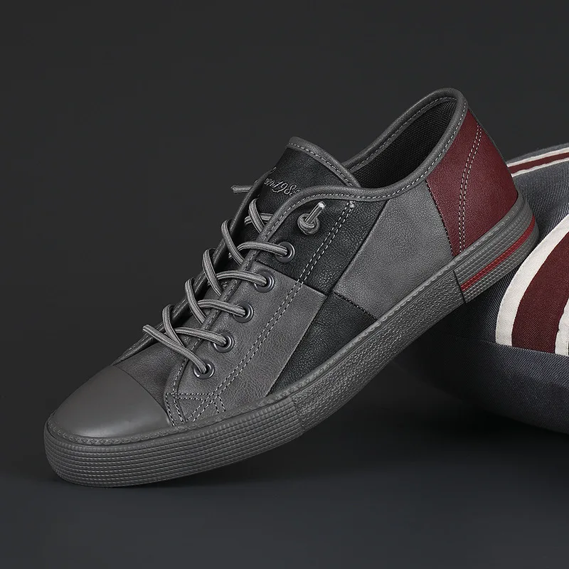 Mens Elevator Shoes Leisure Spring Autumn Men Loafers Soft Leather Moccasins Outdoor Fashion Taller Shoes Man Sneakers