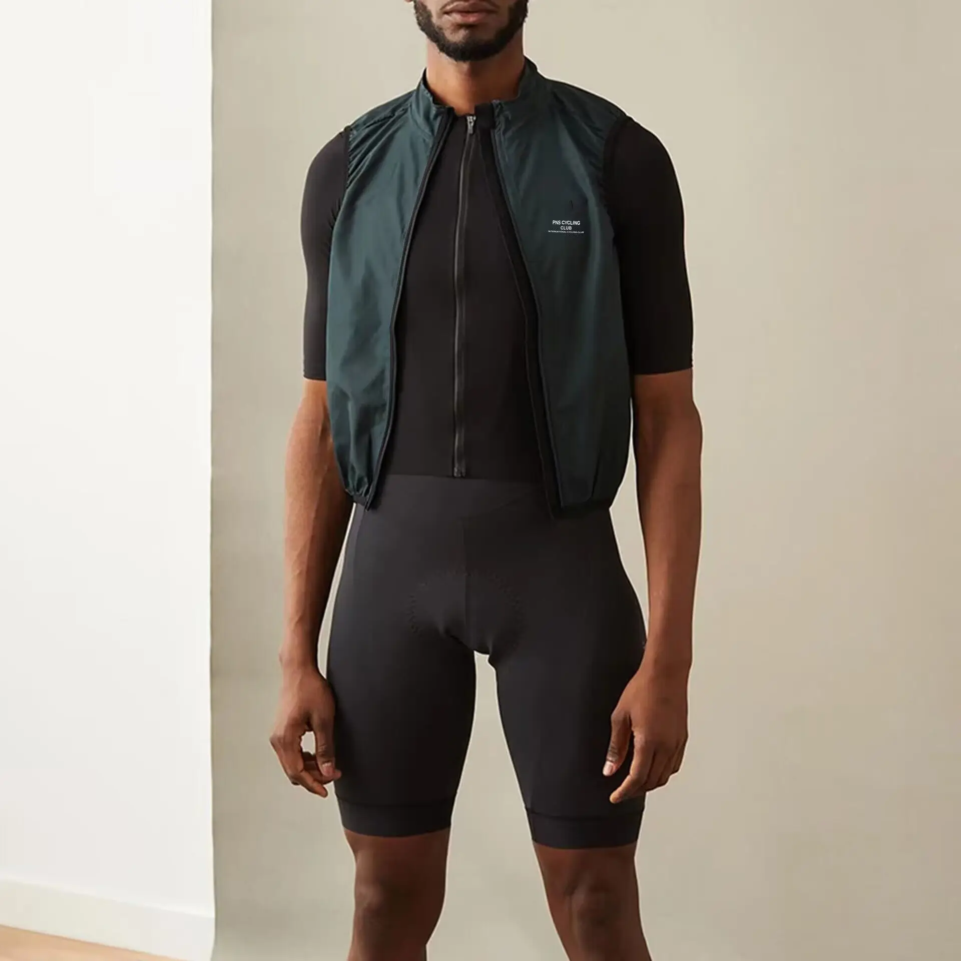 Men Cycling Vest PNS Lightweight Windproof Sleeveless Bicycle Gilet Slim Fit Breathable Quick Dry MTB Road Bike Cycling Vest