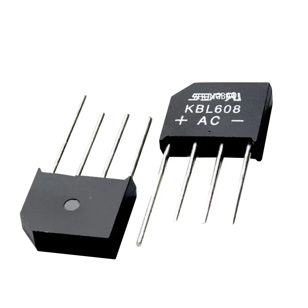 

5pcs/lot KBL608 bridge rectifier 6A 800V