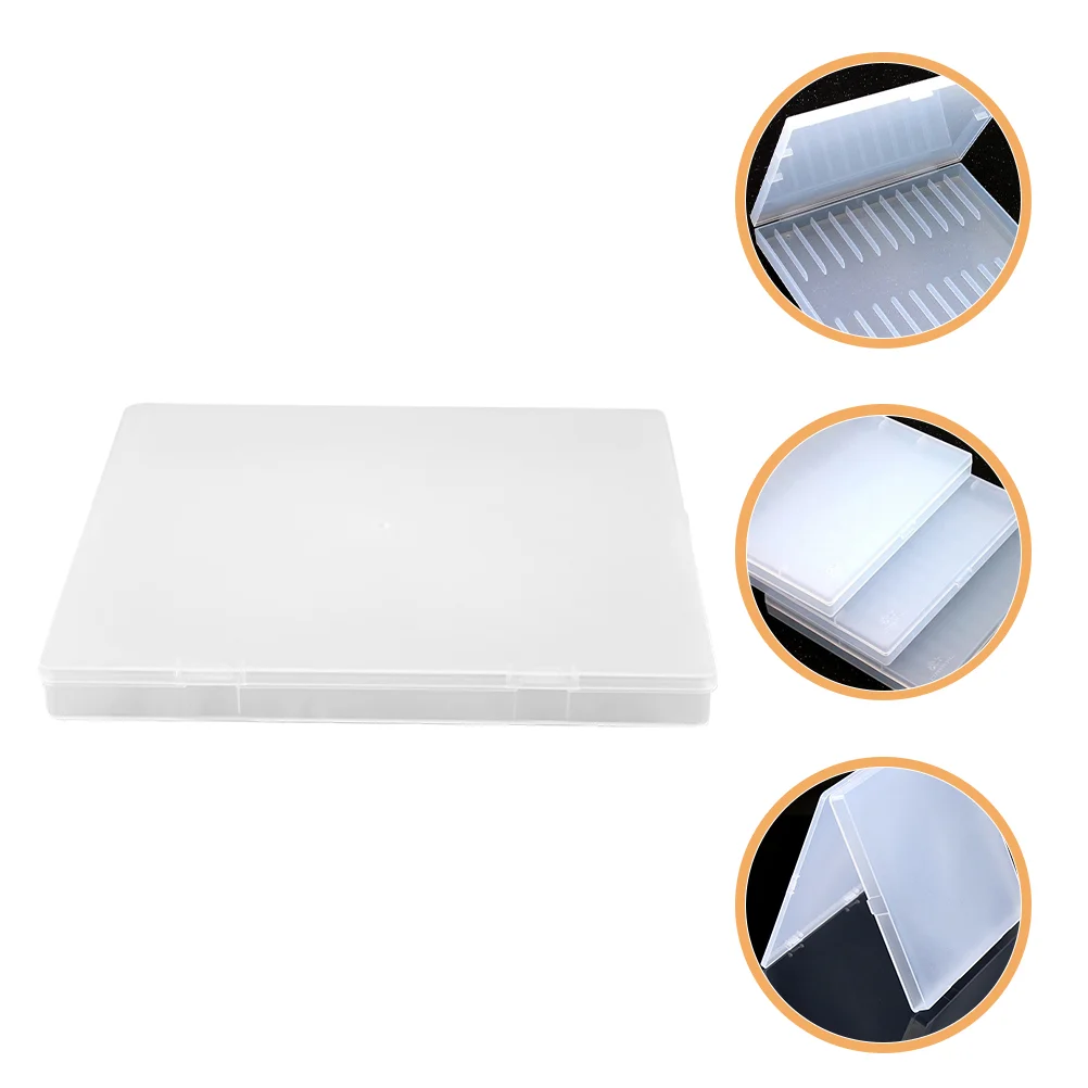 

Stationery Storage Box Come Pen Gel Pens Holder Case Hard Plastic Pencil Writing Shell Cases Small Empty Travel Multi-use Boxes