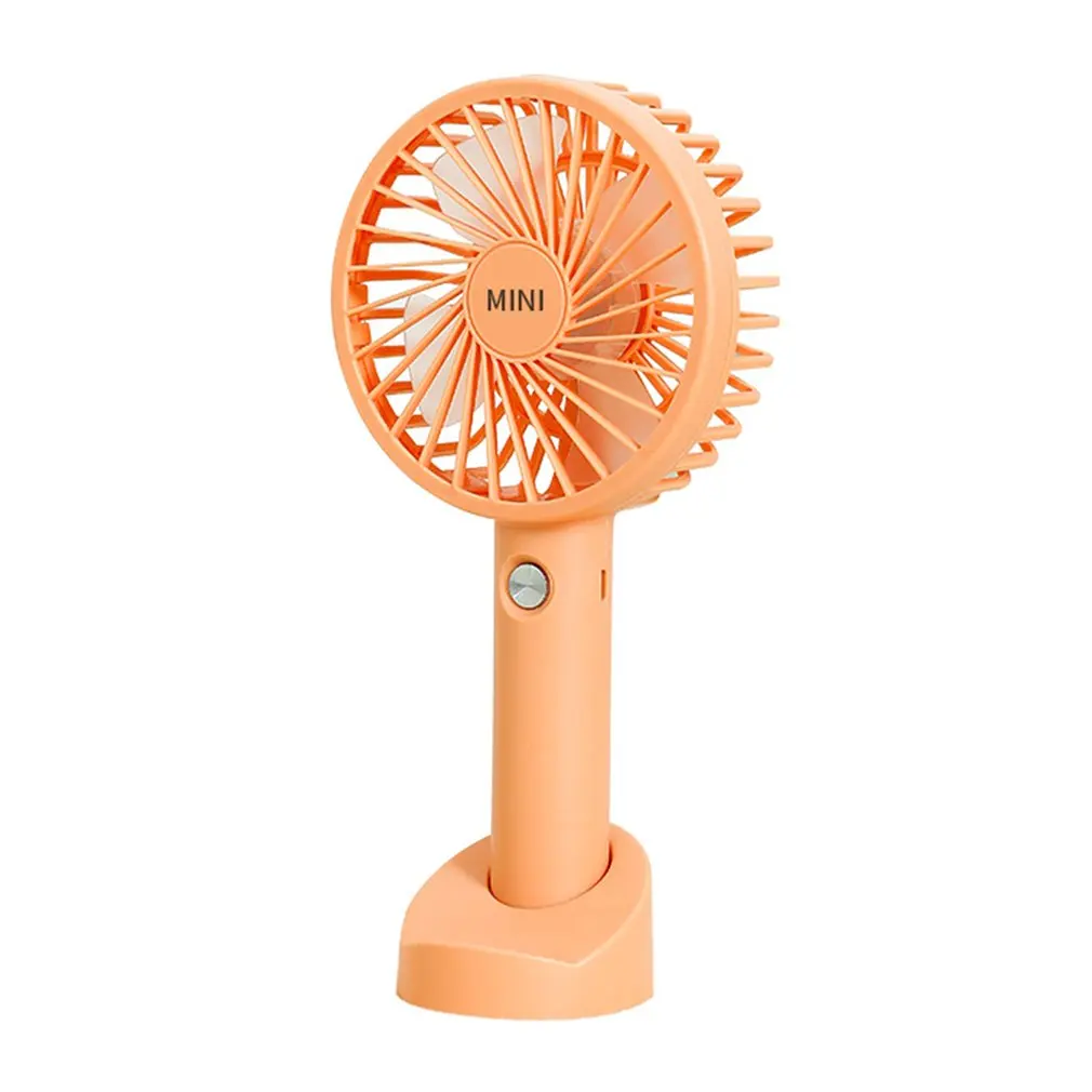 Portable Cooling Fan USB Rechargeable Foldable Handheld Mini Fan Cooler 3 Speed Adjustable Cooling for Outdoor Travel
